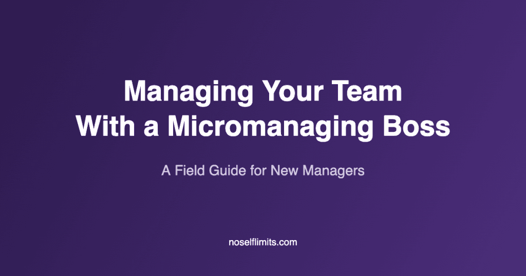 micromanaging boss new manager field guide cover